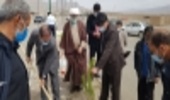غرس نهال در زادگاه  سردار سپهبد شهید حاج قاسم سلیمانی
