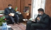 جلسه مشترک مدیر کل منابع طبیعی و آبخیزداری کرمان با فرماندارو بخشدار شهرستان شهربابک