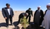 برگزاری مراسم روز ملی درختکاری در استان کرمان با محور روحانیت و طلاب حوزه های علمیه سراسر استان 