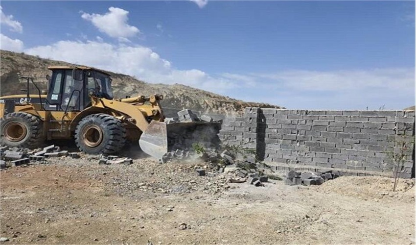 پاسداری از بیت‌المال؛ رفع تصرف از اراضی ملی در شهرستان ریگان