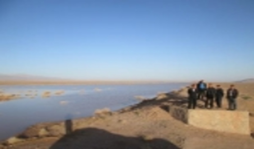 عملکرد مثبت بندهای مشارکت مردمی آبخیزداری در غرب شهرستان زرند در پی بارند گیهای اخیر 