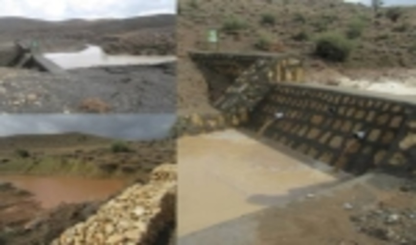 اثر بخشی و خوشحالی کشاورزان سیرجانی از آبگیری سازه های آبخیزداری در شهرستان سیرجان