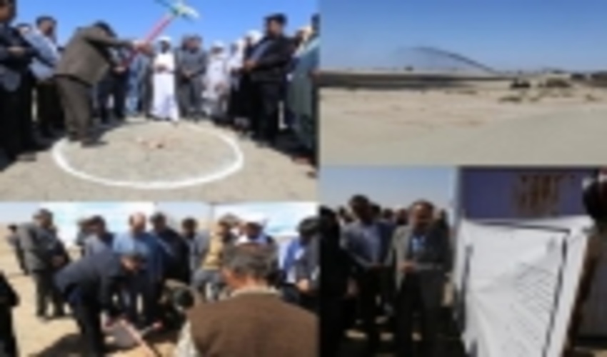 بازدید  معاون عمرانی استاندار از مناطق بحرانی شرق استان، افتتاح چند پروژه و غرس نهال در هفته منابع طبیعی 