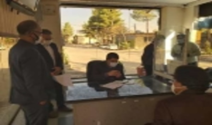 دیدار مردمی مدیرکل منابع طبیعی و آبخیزداری استان کرمان با رعایت کامل دستورالعمل های بهداشتی