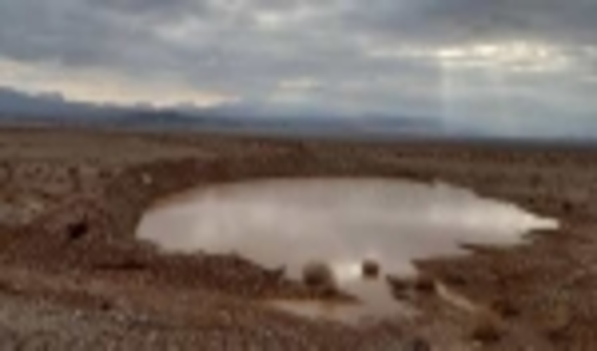 آبگیری گوراب های احداث شده  در غرب و جنوب شهرستان راور