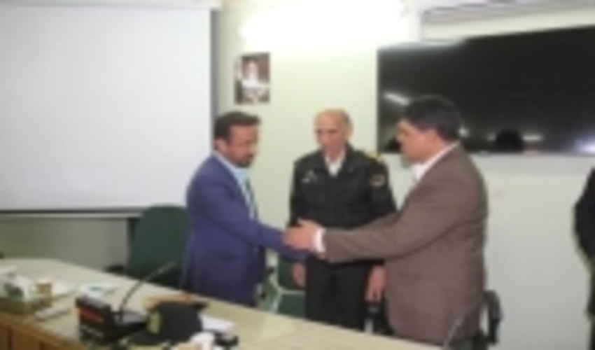 تکریم و معارفه جانشینان قبلی  و فعلی فرماندهی  یگان حفاظت منابع طبیعی استان 