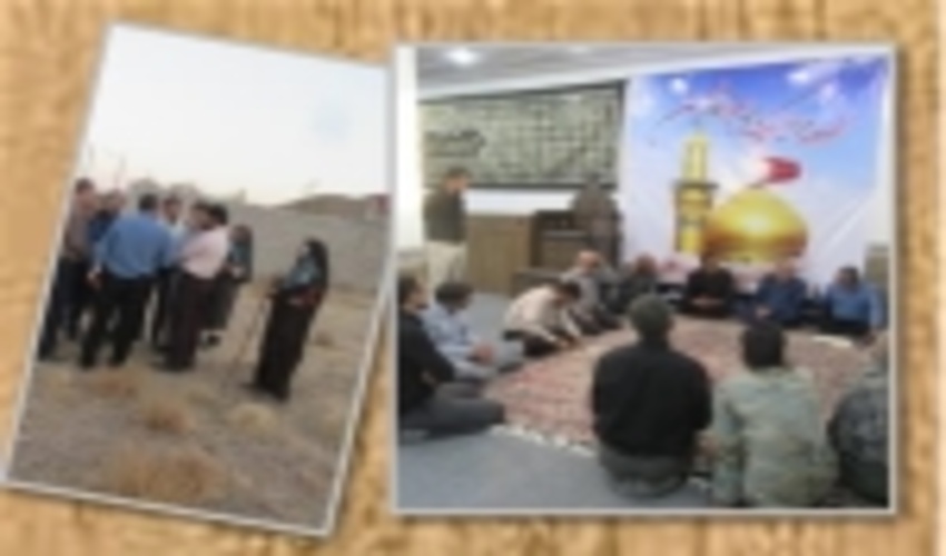 بررسی مشکلات روستاهای حتکن و باب گهر شهرستان زرند