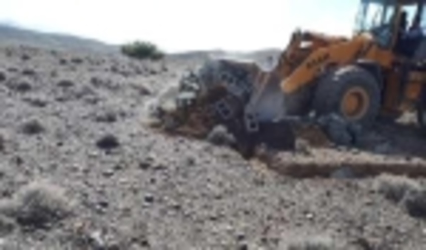 رفع تصرف حدود شصت هکتار از اراضی ملی صوغان شهرستان ارزوئیه 