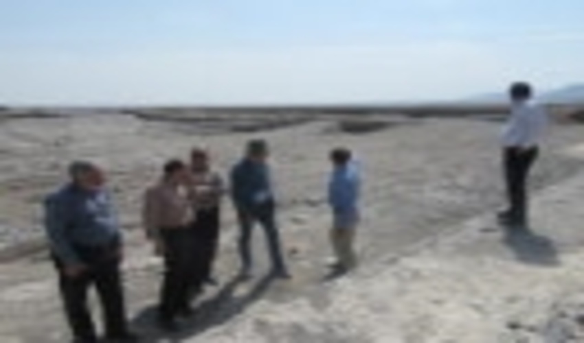 بازدید معاون آبخیزداری اداره کل از روند اجراو تکمیل پروژه آبخیزداری بیاض از محل اعتبارات صندوق توسعه ملی 98 