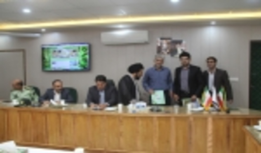 مراسم تودیع و معارفه رئیس اداره آموزش ، ترویج و مشارکت های مردمی ، در اداره کل برگزار گردید .