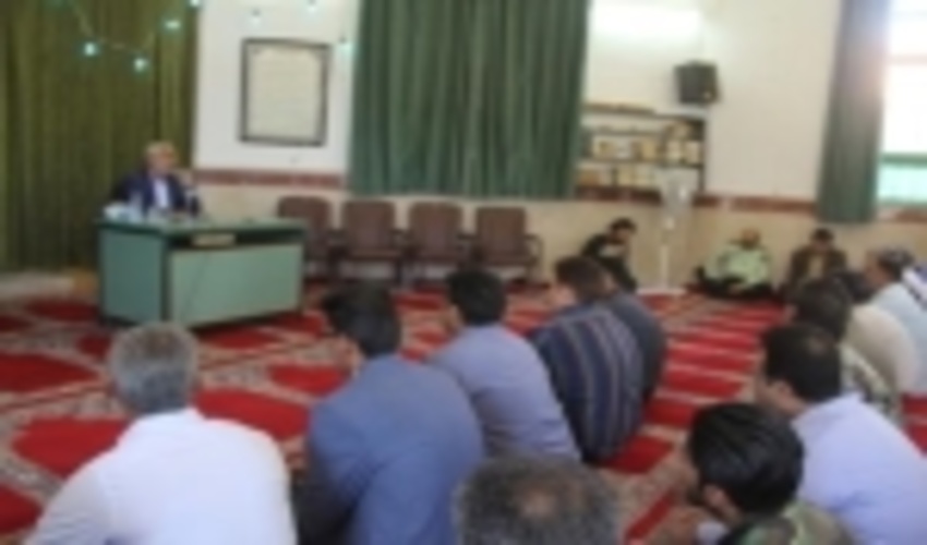 حضور دکتر زاهدی نماینده مردم کرمان و راور در مجلس شورای اسلامی ، در مراسم جشن غدیر اداره کل منابع طبیعی و آبخیزداری استان کرمان