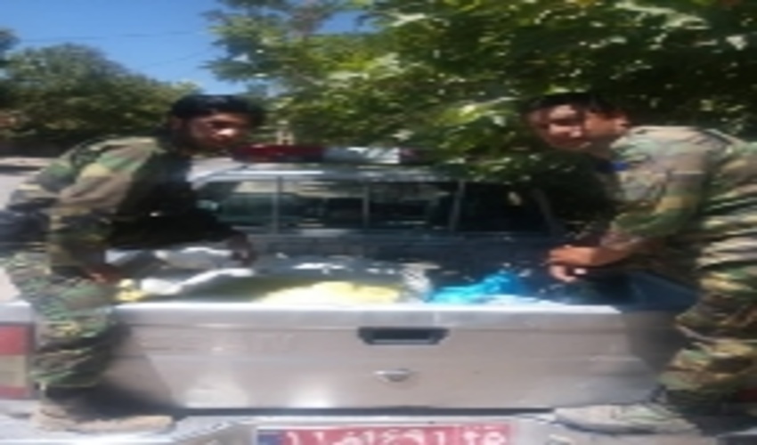 کشف وضبط دویست و هشتاد کیلوگرم شیرابه آنغوزه قاچاق ، طی یک عملیات ضربتی، توسط  یگان حفاظت منابع طبیعی استان کرمان