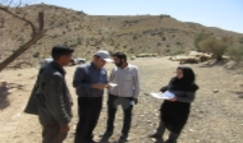 ممیزی مرتع تنگل تونل چهار در شهرستان کوهبنان 