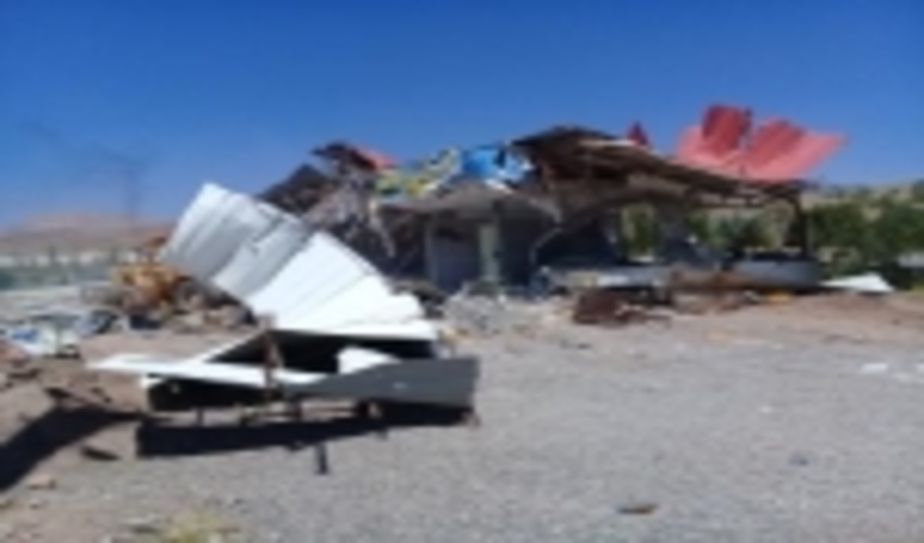 رفع تصرف اراضی ملی در منطقه ده لوء لوء شهرستان کرمان 