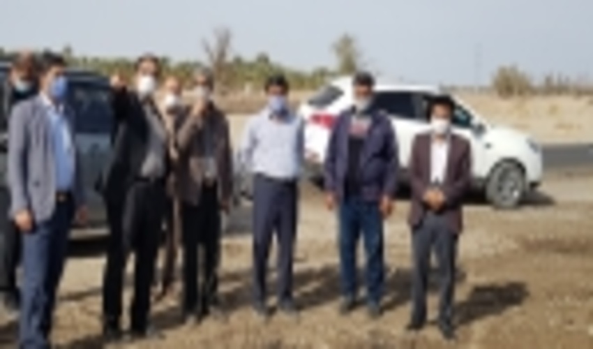 بازدید مدیرکل منابع طبیعی و آبخیزداری استان کرمان از پروژه های بیابان زدایی شهرستانهای شرقی استان