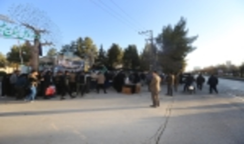 موکب اداره کل پذیرای تشییع کنندگان پیکر پاک سپهبد  شهید قاسم سلیمانی و همراهان شهیدش .