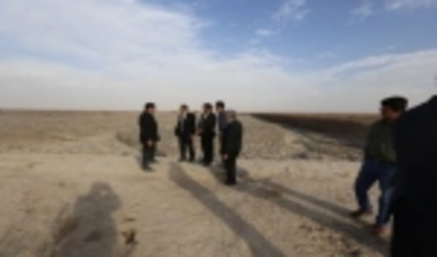 پیشرفت 85 درصدی پروژه پخش سیلاب بیاض در شهرستان انار از محل اعتبارات صندوق توسعه ملی