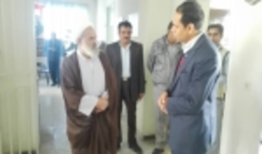 جشن تکلیف فرزندان کارکنان ادارات منابع طبیعی و جهاد کشاورزی بردسیر با حضور نماینده ولی فقیه در سازمان و امام جمعه این شهرستان 