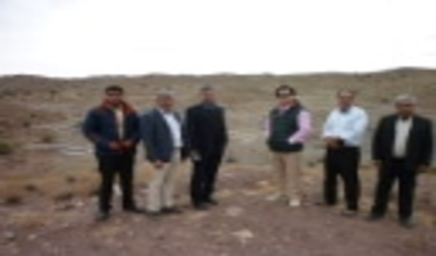 بازدید کارشناس ناظر معین حوزه سدهای معاونت آبخیزداری سازمان جنگلها ، مراتع و آبخیزداری کشور از طرحهای آبخیزداری شهرستان سیرجان 