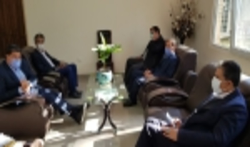 دیدارفرماندار کوهبنان با مدیرکل منابع طبیعی و آبخیزداری استان کرمان