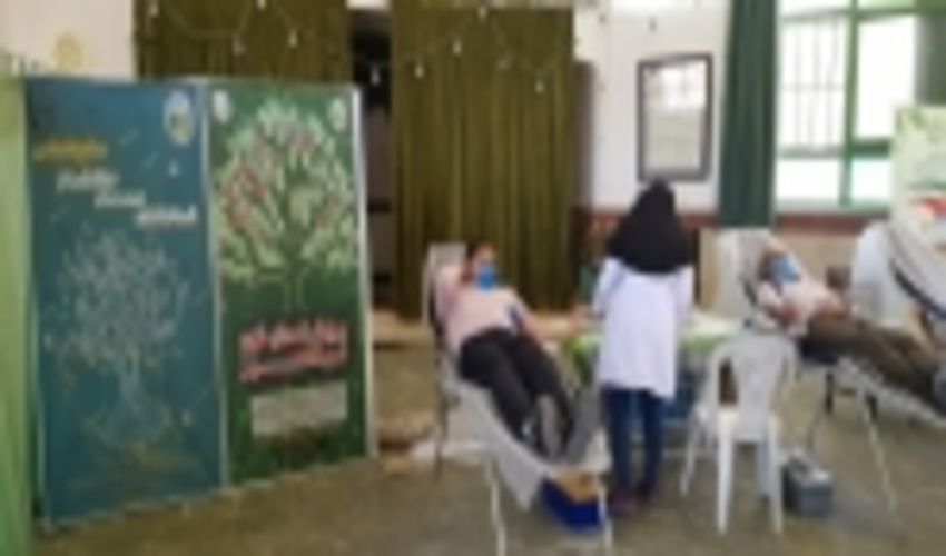 اهدا 12 هزار سی سی خون در پویش حیات سبز