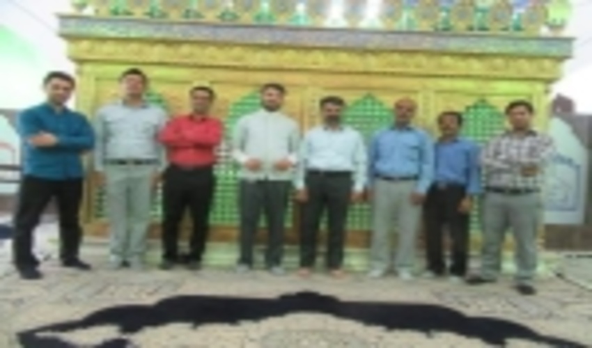 جشن میلاد امام هشتم و دهه کرامت در اداره منابع طبیعی و آبخیزداری شهرستان زرند 