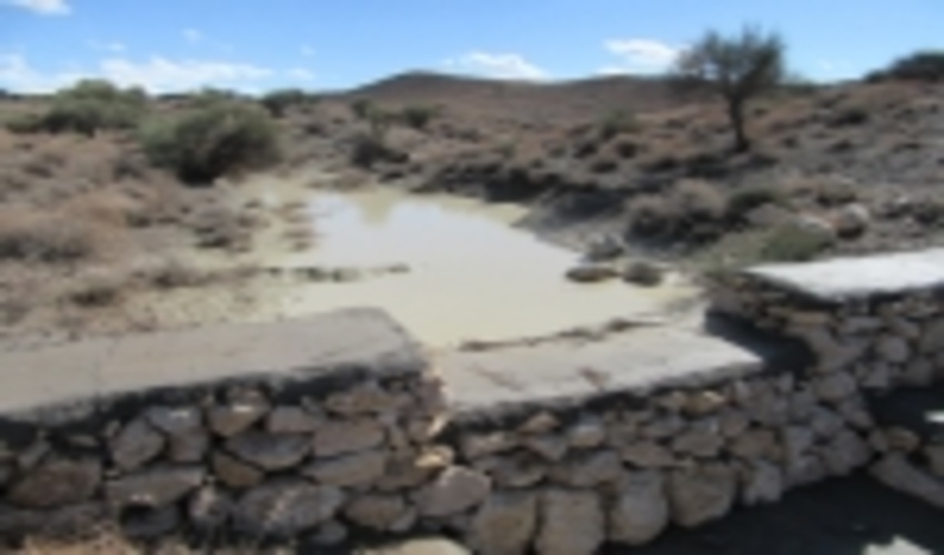 آبگیری سازه های آبخیزداری درشهرستان سیرجان