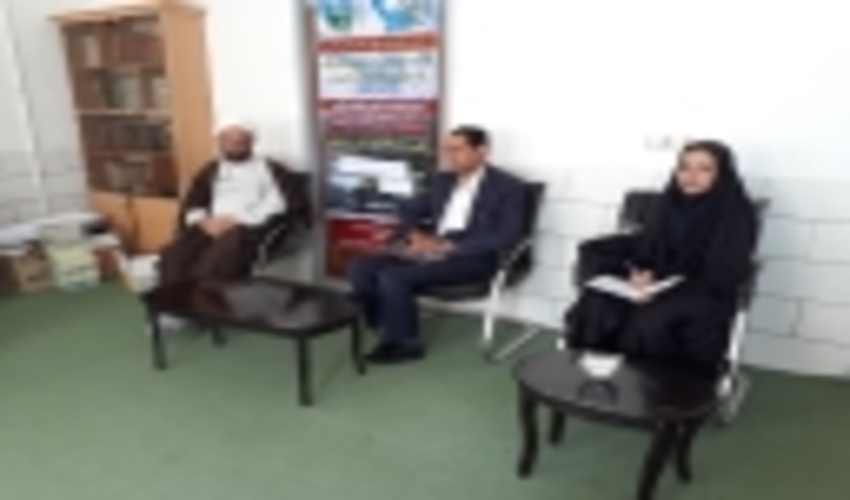 دیدار رئیس اداره منابع طبیعی و آبخیزداری شهرستان بردسیر و امام جمعه این شهرستان 