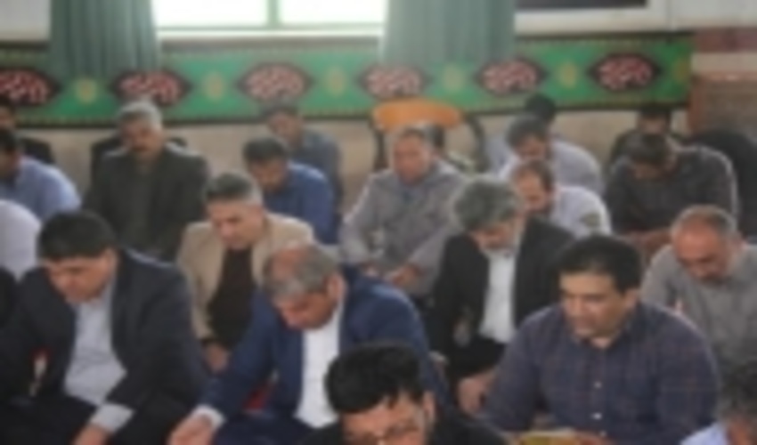 مراسم عزاداری به مناسبت رحلت  پیامبر بزرگ اسلام حضرت محمد ( ص ) و شهادت امام رضا ( ع ) با حضور مدیر کل و رئیس سازمان جهاد کشاورزی استان کرمان 