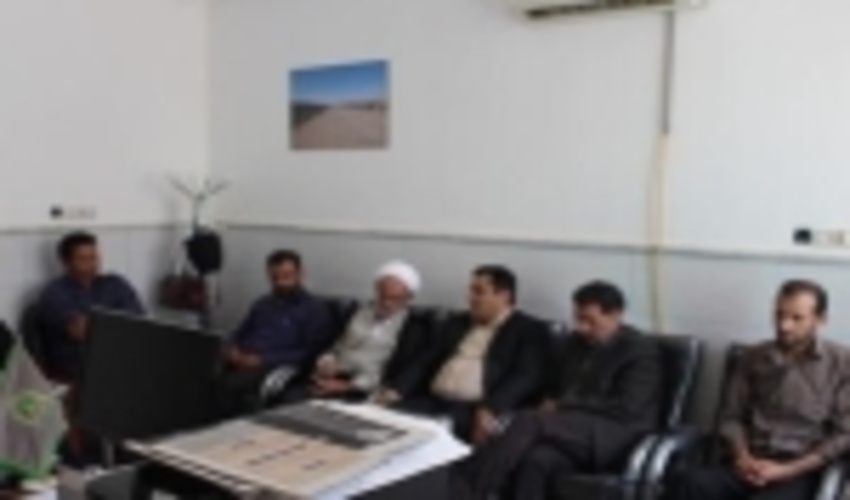  تودیع و معارفه  مسئول واحد منابع طبیعی بخش شهداد 