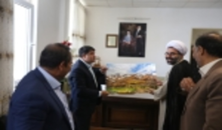 دیدار مدیران کل منابع طبیعی و آبخیزداری و اوقاف و امور خیریه استان کرمان 