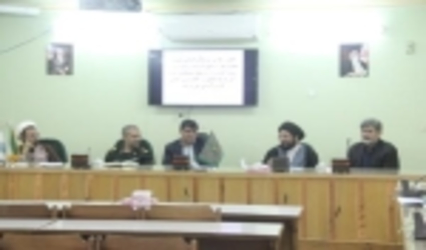 نخستين جلسه حلقه صالحين بسيجيان اداره كل با محورت شعار سال مبني بر حمايت از توليد ملي 