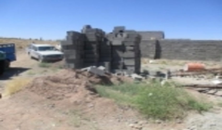 رفع تصرف اراضی ملی پلاک جنوب جاده شاهزاده عباس توسط مامورین پاسگاه ویژه حفاظت شهرستان رفسنجان