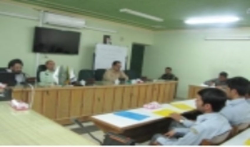 کارگاه آموزشی پرسنل وظیفه و امریه یگان حفاظت اداره کل