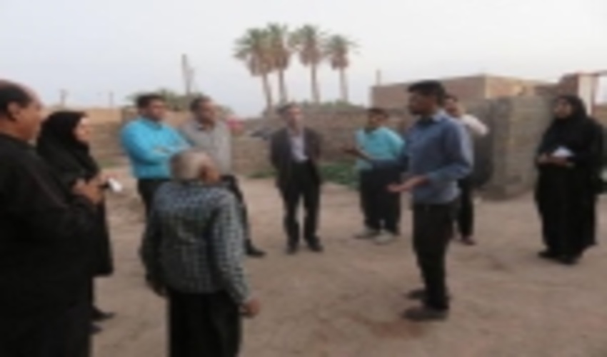 بازديد مسئولين كميته امداد امام خميني(ره) از روستاهاي پايلوت پروژه ترسيب كربن شهداد