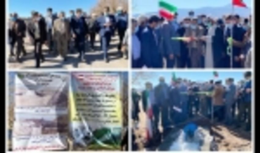 افتتاح پروژه های آبخیزداری بخش راین با حضور استاندار کرمان