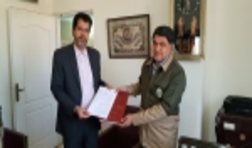 احاله مدیریت پارک جنگلی سپهبد شهید حاج قاسم سلیمانی شهرستان بم