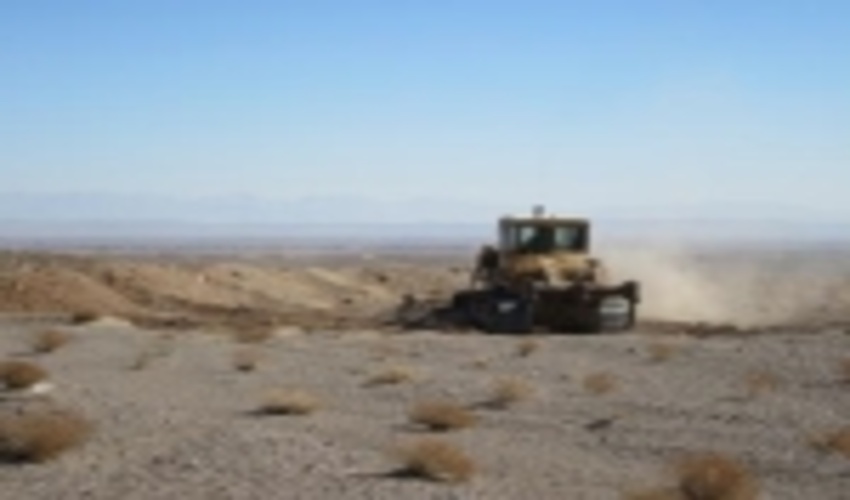 مدیریت  رواناب در سطح 1000 هکتار از اراضی شهرستان انار 