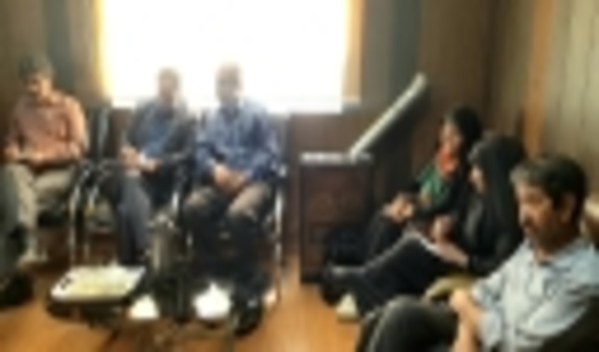 تشریح برنامه های آبخیزداری و آبخوانداری حوزه بیدخوان از محل اعتبارات صندوق توسعه ملی توسط رئیس اداره منابع طبیعی و آبخیزداری بردسیر در روز ملی روستا 