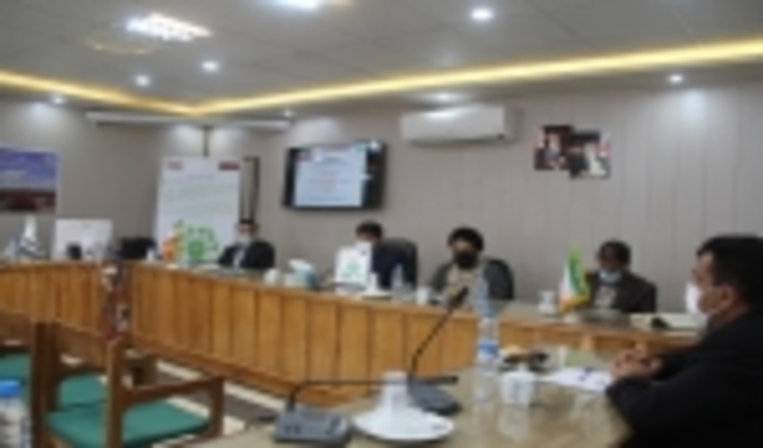 اولین نشست بررسی برنامه اجرایی 1400*14*3 اداره کل منابع طبیعی و آبخیزداری استان کرمان