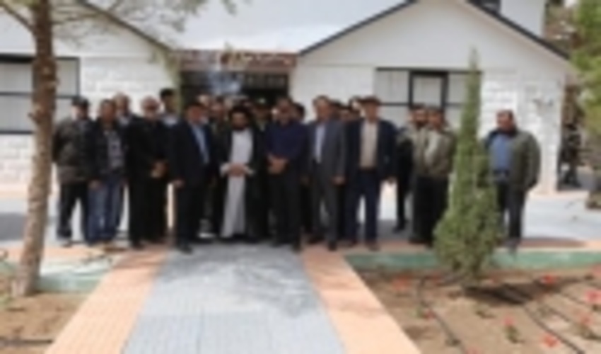 افتتاح مهمانسرای بازسازی شده اداره کل منابع طبیعی استان در ششمین روز از هفته منابع طبیعی