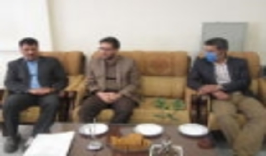 دیدار رئیس و کارکنان منابع طبیعی کوهبنان با رئیس دادگستری این شهرستان در هفته قوه قضائیه 