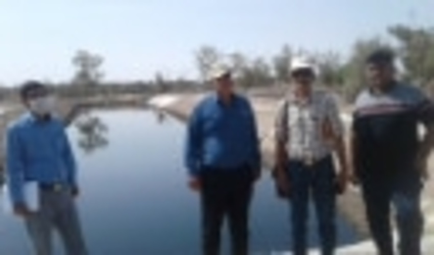 پایان عملیات مالچ پاشی در ده شهدوست ریگان و ذخیره مالچ در کمپ گنبکی برای استفاده در سال جاری 