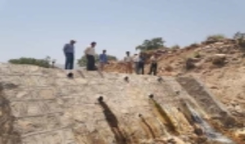 بازدید معاون آبخیزداری از طرحهای آبخیزداری شهرستان ریگان 