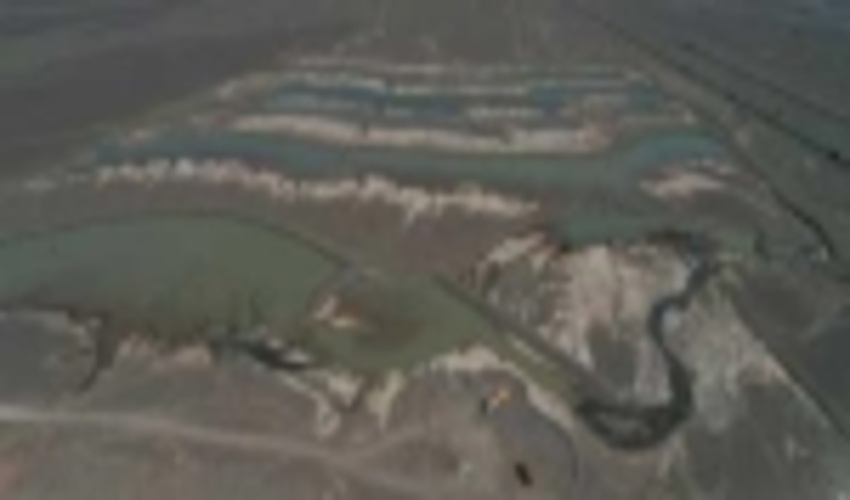 آبگیری پخش سیلاب های  دشت دارزین شهرستان بم  به روایت تصویر 