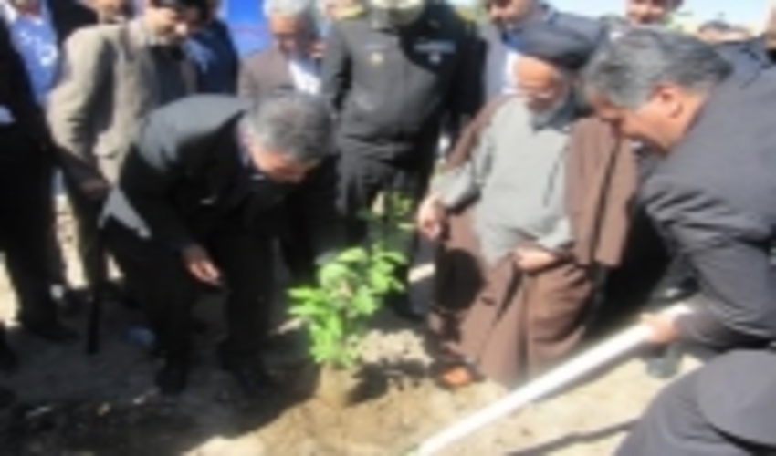 برگزاری مراسم روز درختکاری در شهرستان سیرجان