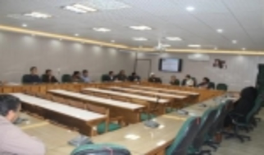 نشست اعضای شورای پایگاه بسیج اداره کل با موضوع رونق تولید