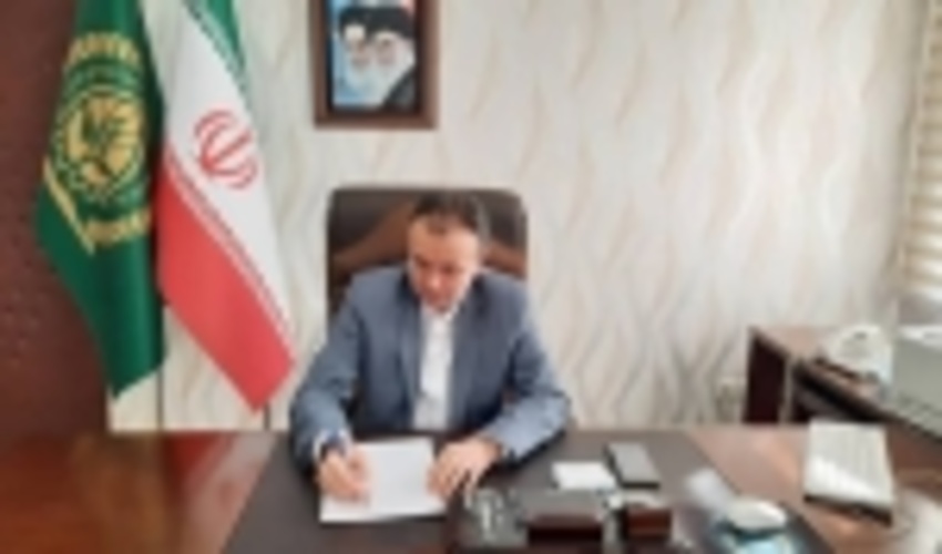 اهداء لوح تقدیر رئیس سازمان نظام مهندسی کشاورزی و منابع طبیعی کشور به مدیرکل منابع طبیعی و آبخیزداری کرمان