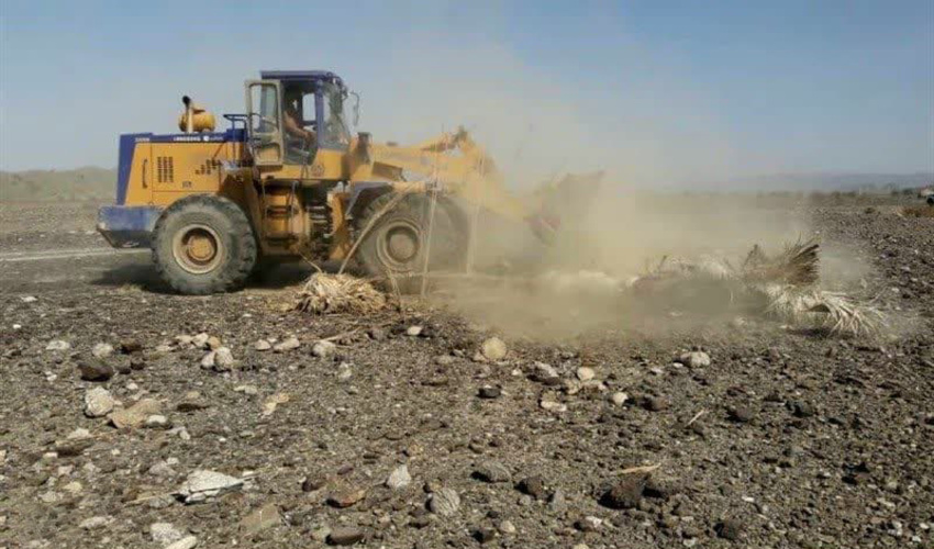 رفع تصرف 3000 مترمربع از اراضی ملی  شهرستان فهرج