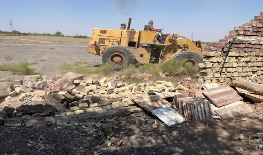 رفع تصرف بیش از 4.5 هکتار از اراضی ملی شهرستان رفسنجان